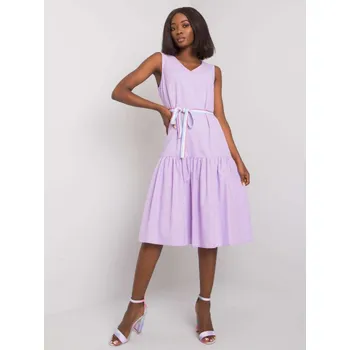 Dámské šaty Dámské šaty LK SK 508223.42P - FPrice světle fialová 42