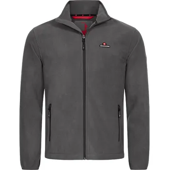 Pánská mikina HÖHENHORN Pánská flísová mikina HOHENHORN Badus Barva: Šedá, Velikost: S