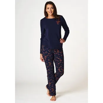 Dámská móda Pyžamo Key dlouhé LNS 752 Velikost: S, Vzor: 752