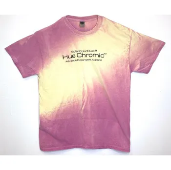 Dívčí tričko batikovane_tricko_detske_menici_barvu_fuchsiovou_na_zlutou velikost: 164