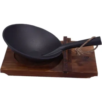 Naběračka Litinová naběračka na horké servírování, rustik