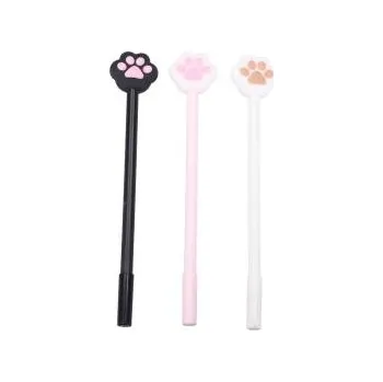 Wiky Pero s ozdobou gelové Tlapka Barvy: růžová