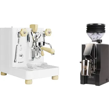 Kávovar Lelit Bianca PL162T V3, white + Eureka Mignon Zero, CR black
