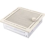 Parkanex Krbová mřížka 16x16 cm, PREMIUM TREND krémový brokát s žaluzií