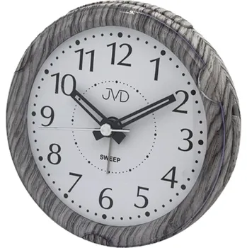 Budík Analogový budík JVD SRP876.7 s plynulým chodem