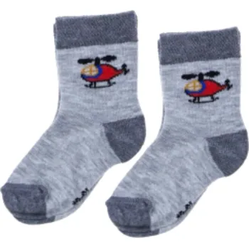 Chlapecké ponožky šedé Helicopter 12-24 m