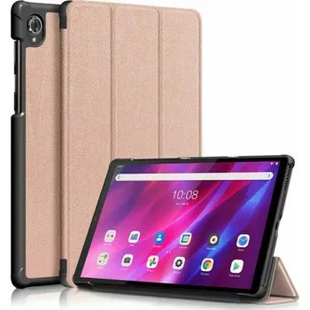 Pouzdro na tablet Luxusní Pouzdro Lenovo Tab K10 S Potiskem Barva: Zlatá