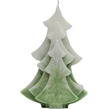 Svíčka Přírodní vonná svíčka palmová - AROMKA - Stromek dekorační, průměr 15 cm, výška 10 cm