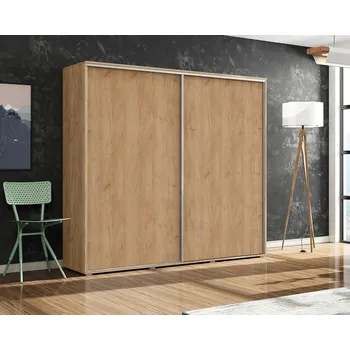 Šatní skříň Šatní skříň A15 (rozdílné barvy), výška 245 cm, šířka 125 cm