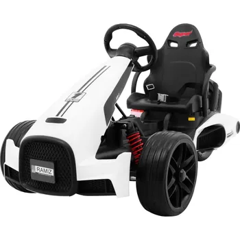Dětské elektrovozidlo RKToys Dětská elektrická motokára Bolid XR-1 - Bílá