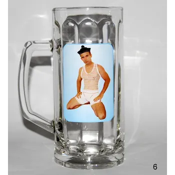 Žertovný předmět Ptákoviny CB Svlékací půllitr - muž číslo: 6