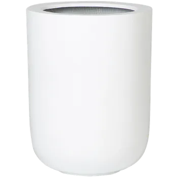 Květináč Moderní květináč Fiberstone Dice L Glossy White 34x44cm