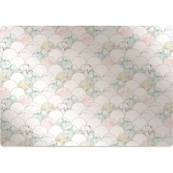 Podložka pod nábytek Ochranná podložka pod židli pastel mramor