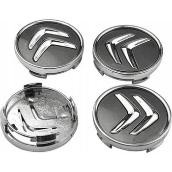 Středová krytka kola Citroën Středová krytka alu kola 59 mm grafitová 4 ks