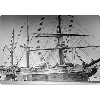 Podložka pod nábytek Ochranná podložka pod židli vintage loď