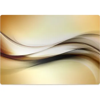 Podložka pod nábytek Ochranná podložka pod židli abstrakce béžové