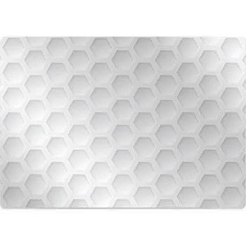 Podložka pod nábytek Ochranná podložka pod židli Trojrozměrné šestiúhelníky