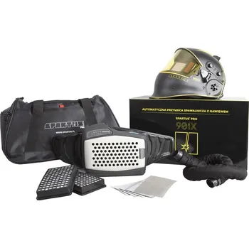 Svářečská kukla SPARTUS 080-10-901N Samostmívací kukla SPARTUS Pro 901X s filtrační jednotkou