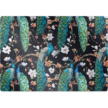 Podložka pod nábytek Podložka pod kolečkovou židli pávi