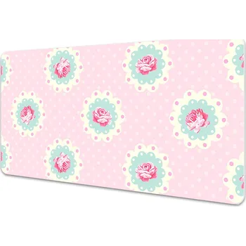 Stolní podložka Velká ochranná podložka na stůl Růže a dots