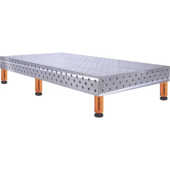 Příslušenství ke svářečce SPARTUS SP28C-24-12-200 Svařovací stůl FERROS 3D, 2400 x 1200 x 200, 6 noh L=200mm