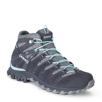 Dámská treková obuv Aku boty Alterra Lite GTX Mid Ws anthracite-light blue Velikost: 6,5 UK (40 EU)