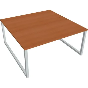 Kancelářský vozík HOBIS kancelářský stůl zdvojený - USD O 1600, třešeň + doprava zdarma