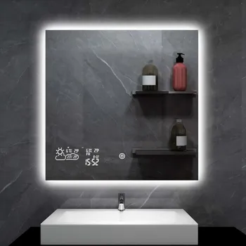 Topný panel Heidenfeld Infračervený zrcadlový ohřívač HF-HS200 s ukazatelem počasí Výkon: 200 W