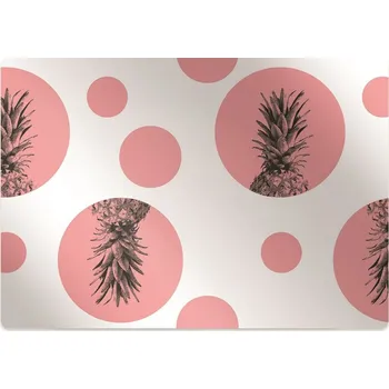 Podložka pod nábytek Podložka pod kancelářskou židli růžový ananas