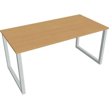 Kancelářský vozík HOBIS kancelářský stůl rovný - US O 1600, buk + doprava zdarma