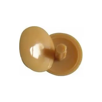 Šroub Interex Potvrzovací obal Béžový / 100ks 6 mm 17 mm