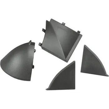 Kuchyňská pracovní deska Egger Sada koncovek na těsnící lištu EGGER/antracit