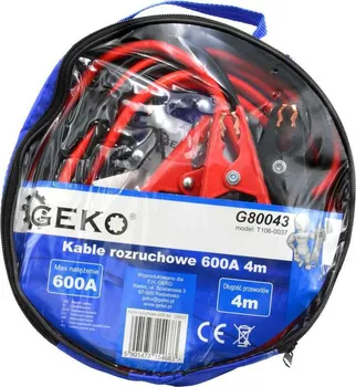 Startovací kabel Geko G80043 600 A 4 m