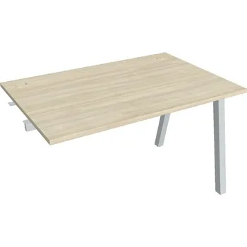 Kancelářský vozík HOBIS přídavný kancelářský stůl rovný - US A 1200 R, akát + doprava zdarma