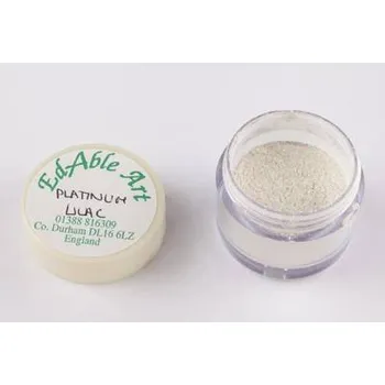 Potravinářské barvivo Prachová barva Platinum Lilac - Edable Art