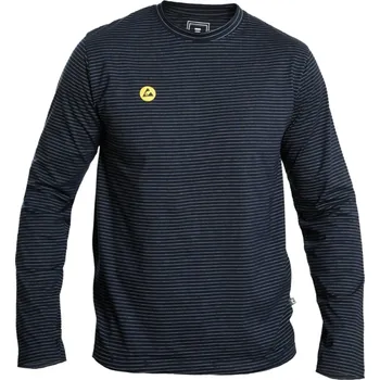 pracovní tričko Cerva Tričko s dlouhým rukávem NOYO ESD námořnická modrá L