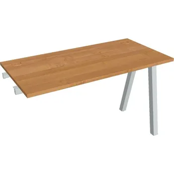 Kancelářský vozík HOBIS přídavný stůl rovný - UE A 1200 R, hloubka 60 cm, olše + doprava zdarma