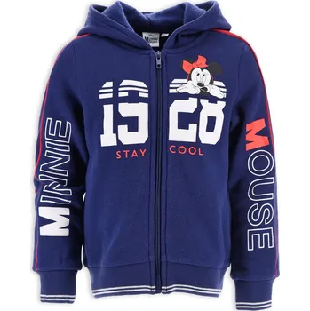 Dívčí mikina Dívčí mikina DISNEY MINNIE STAY COOL modrá Velikost: 110