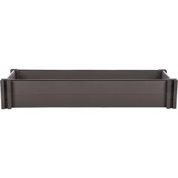 Vyvýšený záhon G21 Crop 143 × 68 × 27 cm eben
