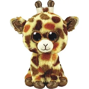plyšák Ty Beanie Boos STILTS, 15 cm - hnědá žirafa