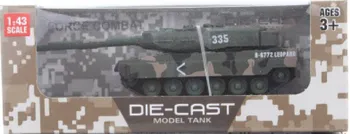 autíčko Lamps Tank kovový 14 x 3,5  x 4,5 cm