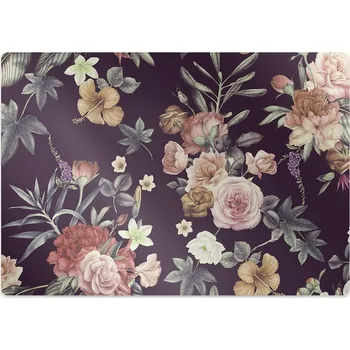 Podložka pod nábytek Podložka pod kolečkovou židli zahradní květiny