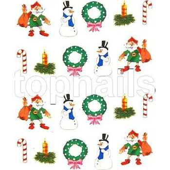 Vánoční dekorace Vánoční vodolepky V-CH 057