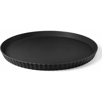 Kulatý tác ATENA Carbon Black L, 40 cm černá - BLIMPLUS (ATENA kulatý podnos vel. L, Carbon Black, černá - BLIMPLUS)