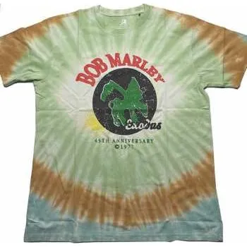 Pánské tričko Merch Bob Marley & The Wailers: Tričko 45th Anniversary XXL