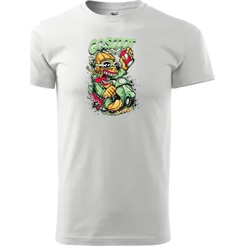 Pánské tričko MSP Pánské triko s moto motivem Go Skútr