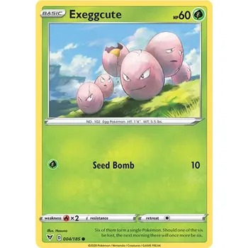 Sběratelská karetní hra Exeggcute 004/185 - Vivid Voltage Typ karty: Non-Holo