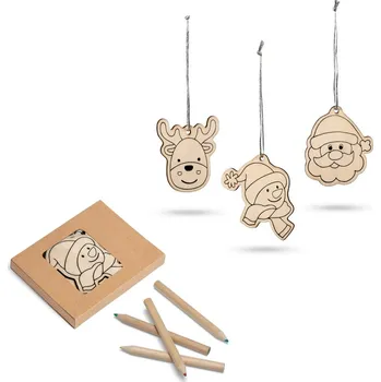 Vánoční ozdoba WINDHAM. Malovací sada 1 bez potisku bez potisku