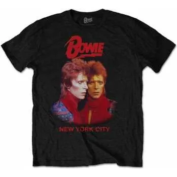 Merch David Bowie: Tričko New York City XL