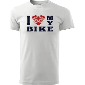Pánské tričko MSP Pánské triko s moto motivem 67 I Love My Bike